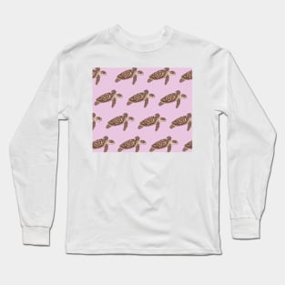 Amazing Hawksbill Turtle Long Sleeve T-Shirt